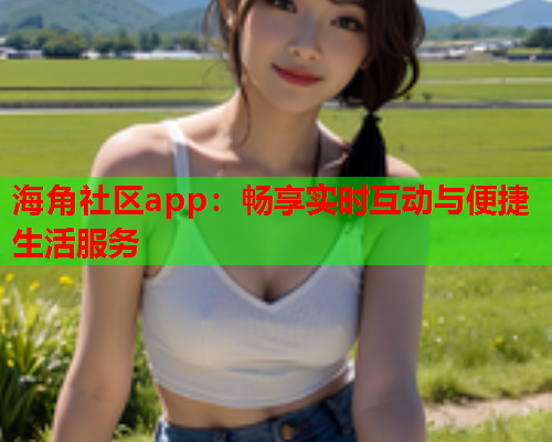 海角社区app：畅享实时互动与便捷生活服务